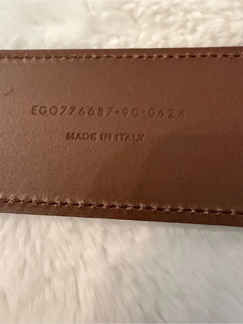Saint Laurent engraved discreet